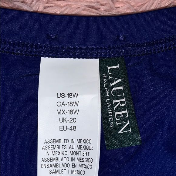 Ralph Lauren Blue Swim Bottoms - Picture 4 of 6